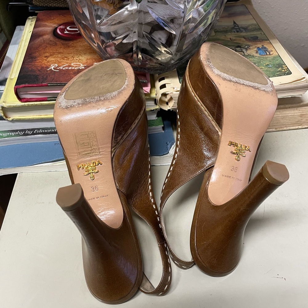 Prada Calzature Donna Peep Toe - Picture 5 of 6